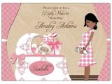 African American Baby Shower Invites Chic Nursery Girl African American Baby Shower Invitations