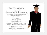 African American Graduation Invitations African American Male Graduation Announcement Sweet