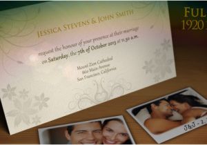 After Effect Wedding Invitation Template Wedding Invitation Wedding Announcement by Jakubvejmola