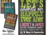 After the Wedding Party Invitations Items Similar to after Wedding Party Invitation Let 39 S