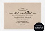 After Wedding Dinner Invitation Wording Rehearsal Dinner Invitation Love and Laughter before Our