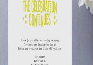 After Wedding Party Invitations Invitation Wording for Party after Destination Wedding