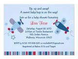 Airplane themed Baby Shower Invitations Airplane Aviator Baby Shower Invitations
