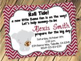Alabama Baby Shower Invitations Alabama Baby Shower Invitation Print Your Own 5×7 or 4×6