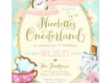 Alice In Onederland Birthday Invitations Best 25 Alice In Wonderland Invitations Ideas On