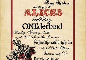 Alice In Wonderland Bridal Shower Invitation Template Free Printable Alice In Wonderland Birthday Invitations