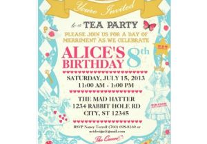 Alice In Wonderland Tea Party Invitation Ideas Alice In Wonderland Tea Party Invitation