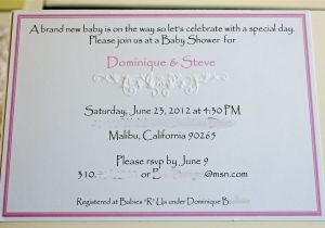 All White Baby Shower Invitations All White Baby Shower Invitations