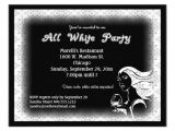 All White Party Invitation Wording All White attire theme Party Invitation 4 25 Quot X 5 5