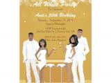All White Party Invitation Wording All White Party Invitation African American