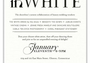 All White Party Invitation Wording White Party Invitation Wording Unique Braesd Com