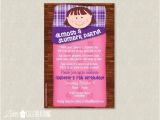 Almost Sleepover Party Invitations Girls Almost A Slumber Party Birthday Party Invitation