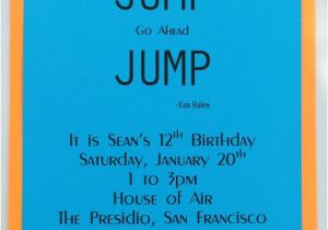 Altitude Trampoline Park Birthday Invitations Jac O 39 Lyn Murphy Jump