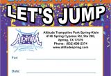 Altitude Trampoline Park Birthday Invitations Jumper Birthday Party Invitation Images Invitation