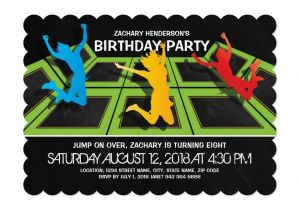 Altitude Trampoline Park Birthday Party Invitations Trampoline Park Kids Birthday Party Kids 2 12 Birthday