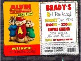 Alvin and the Chipmunks Birthday Invitation Template 17 Best Images About Alvin Party On Pinterest