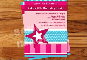 American Girl Party Invitations Free Printable American Girl Invitation Doll Invitation American Girl