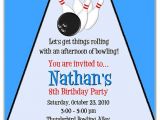 Amf Bowling Party Invitations Bowling Birthday Party Invitations Boy Bowling Sports
