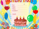 An Invitation Card for A Birthday Party top 19 Invitation Cards for Birthday Party