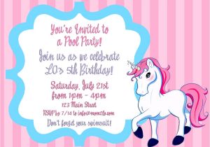 An Invitation for A Birthday Party Birthday Invitation Letter