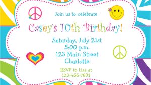 An Invitation for A Birthday Party Birthday Party Invitations