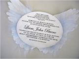 Angel Wings Baby Shower Invitations 8 Best Angel Wings Invitations Images On Pinterest