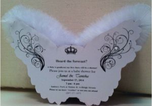 Angel Wings Baby Shower Invitations Angel Wing Invitations 20 In A Set for Angel by