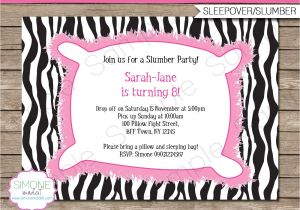 Animal Print Birthday Party Invitations Zebra Birthday Invitations Template Resume Builder