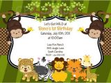 Animal themed Birthday Party Invitation Wording 17 Safari Birthday Invitations Design Templates Free