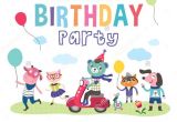 Animated Party Invitations 38 Kids Birthday Invitation Templates Psd Ai Free