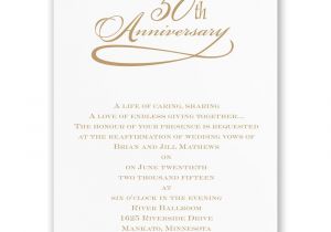 Anniversary Party Invitation Template Classic 50th Anniversary Invitation Invitations by Dawn