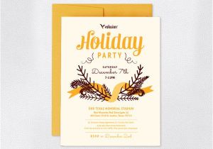 Annual Holiday Party Invitation Template 25 Holiday Invitation Templates Free Psd Ai Eps