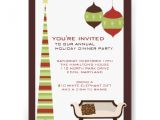 Annual Holiday Party Invitation Template Annual Holiday Dinner Party Invitations 5 Quot X 7 Quot Invitation