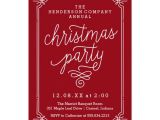 Annual Holiday Party Invitation Template Rustic Frame Annual Christmas Party Invite Zazzle Com