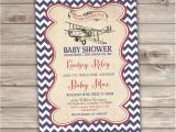 Antique Airplane Baby Shower Invitations Vintage Airplane Baby Shower Invitations Nv111