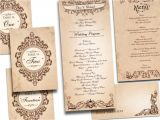Antique Wedding Invitation Ideas Einladung Hochzeit Vintage Saisonal originell