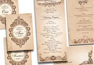 Antique Wedding Invitation Ideas Einladung Hochzeit Vintage Saisonal originell