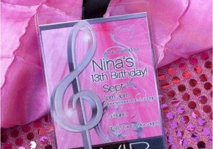 Ariana Grande Birthday Invitations Rock Star Birthday Birthday Party Ideas