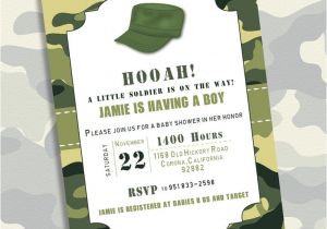 Army Baby Shower Invitations 136 Best Baby Shower Invitations Images On Pinterest