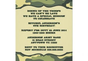 Army Birthday Invitation Template 40th Birthday Ideas Birthday Invitation Templates Military