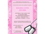 Army Camo Baby Shower Invitations 5×7 Pink Army Camo Acu Baby Shower Invitation