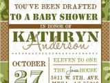 Army Camo Baby Shower Invitations Good Times Boy Babies and Military On Pinterest