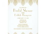 Art Deco Bridal Shower Invitations Vintage 20 39 S Art Deco Bridal Shower Invitation Zazzle