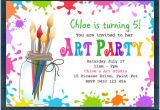 Art Party Invitation Template Kids Invitation Templates 27 Free Psd Vector Eps Ai