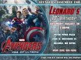 Avengers Birthday Invitation Template Avengers Birthday Invitation Kustom Kreations