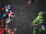 Avengers Birthday Invitation Template Free Chalkboard Avenger Birthday Invitation Template