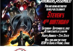 Avengers Birthday Invitations Custom Free 301 Moved Permanently
