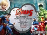 Avengers Birthday Invitations Custom Free 34 Superhero Birthday Invitation Templates Free Sample