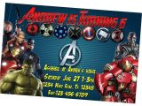 Avengers Birthday Invitations Custom Free Avengers Invitation Personalized Captain America Birthday