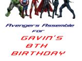 Avengers Birthday Party Invitation Template Free Avengers Birthday Invitation Template Postermywall